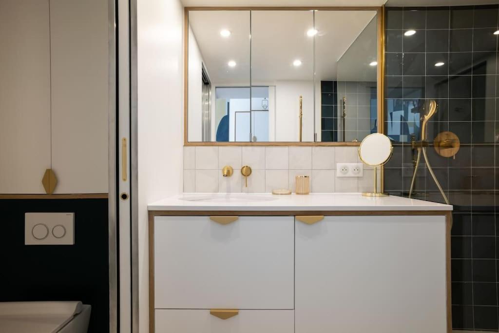 Bel Appartement D'Architecte Au Coeur De Paris Eksteriør bilde